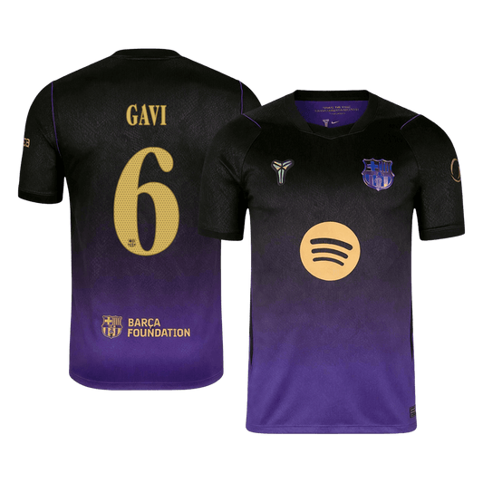 Barcelona 2026/27 Away Soccer Jersey - GAVI #6 – UCL