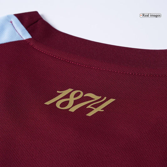 Men's Aston Villa 2025/26 Home Soccer Jersey