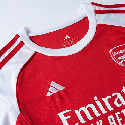 Kids Arsenal 2025/26 Home Soccer Kit