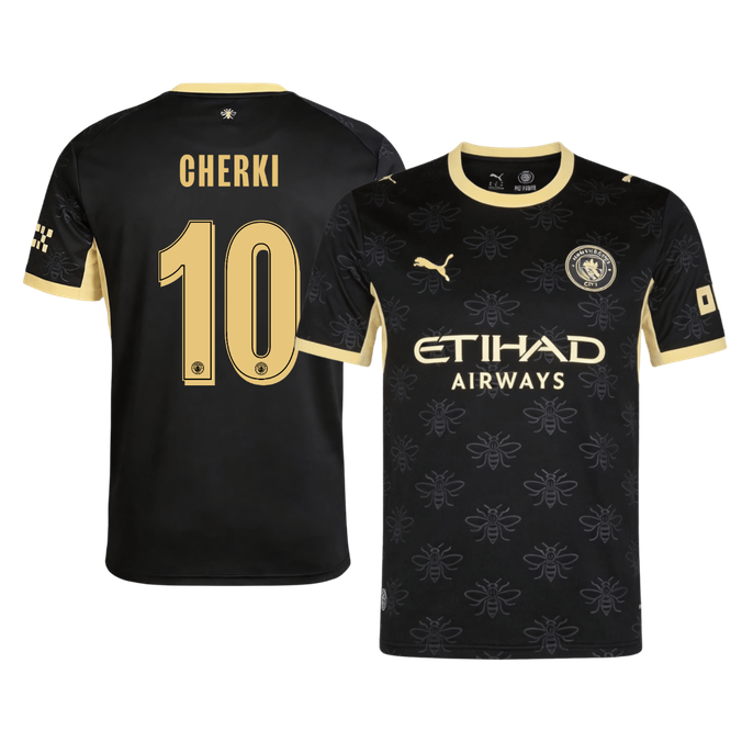 Manchester City 2026/27 Away Soccer Jersey - CHERKI #10 – UCL