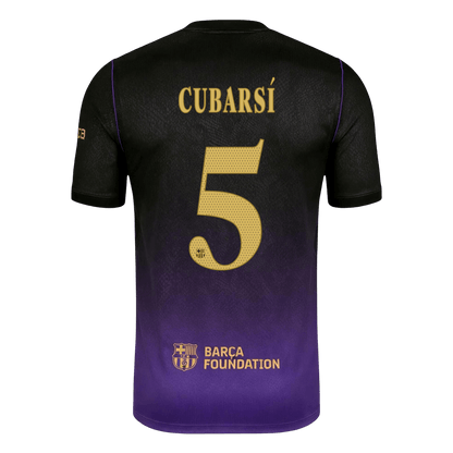 Barcelona 2026/27 Away Soccer Jersey - CUBARSÍ #5 – UCL