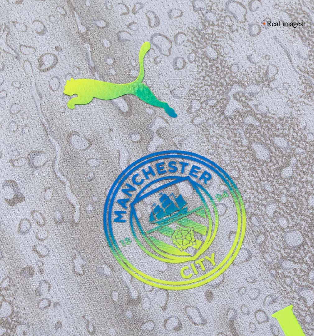 Kids Manchester City 2025/26 Third Away Soccer Kit