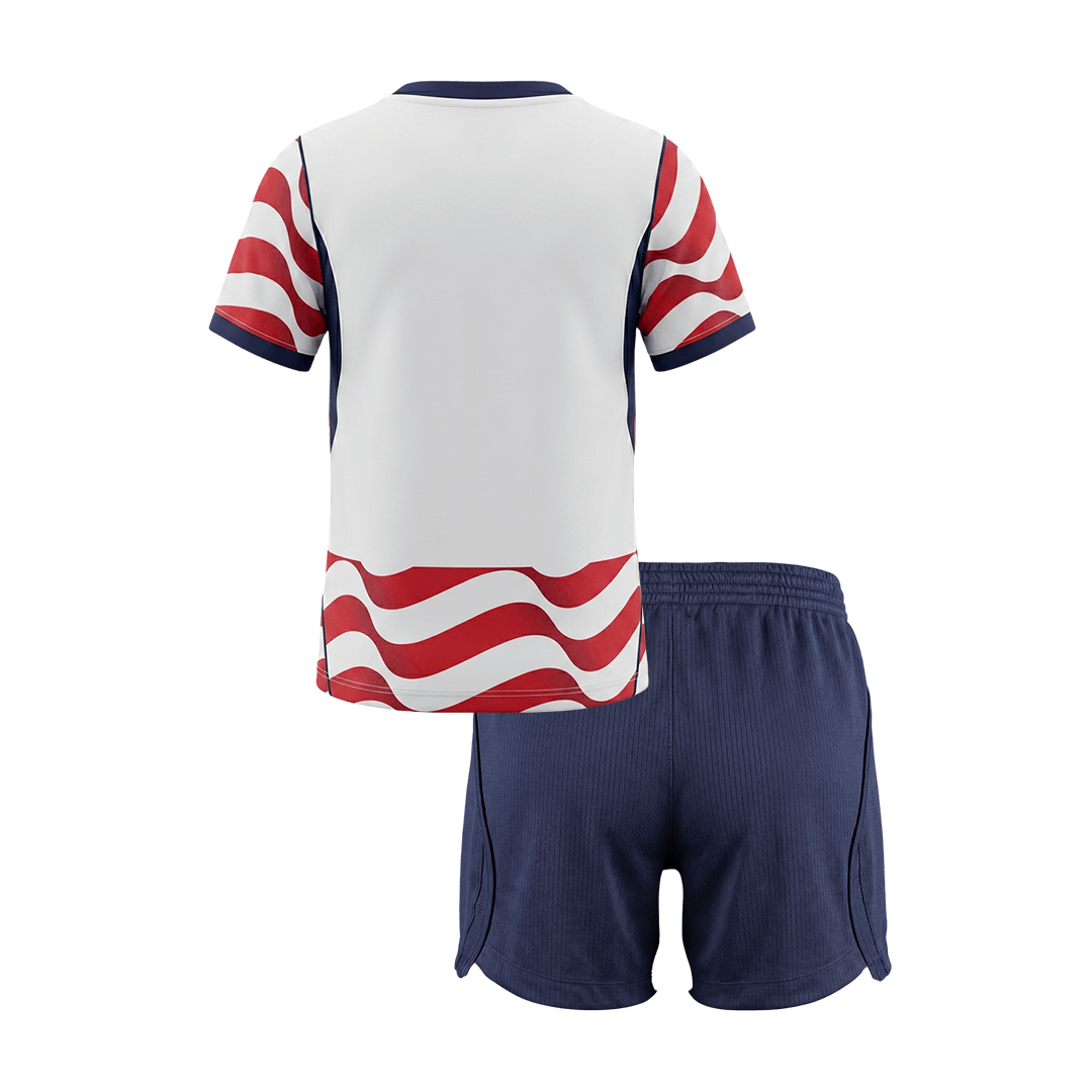 Kid's USA World Cup 2026 Home Soccer Jersey Kit [PREMIUM]