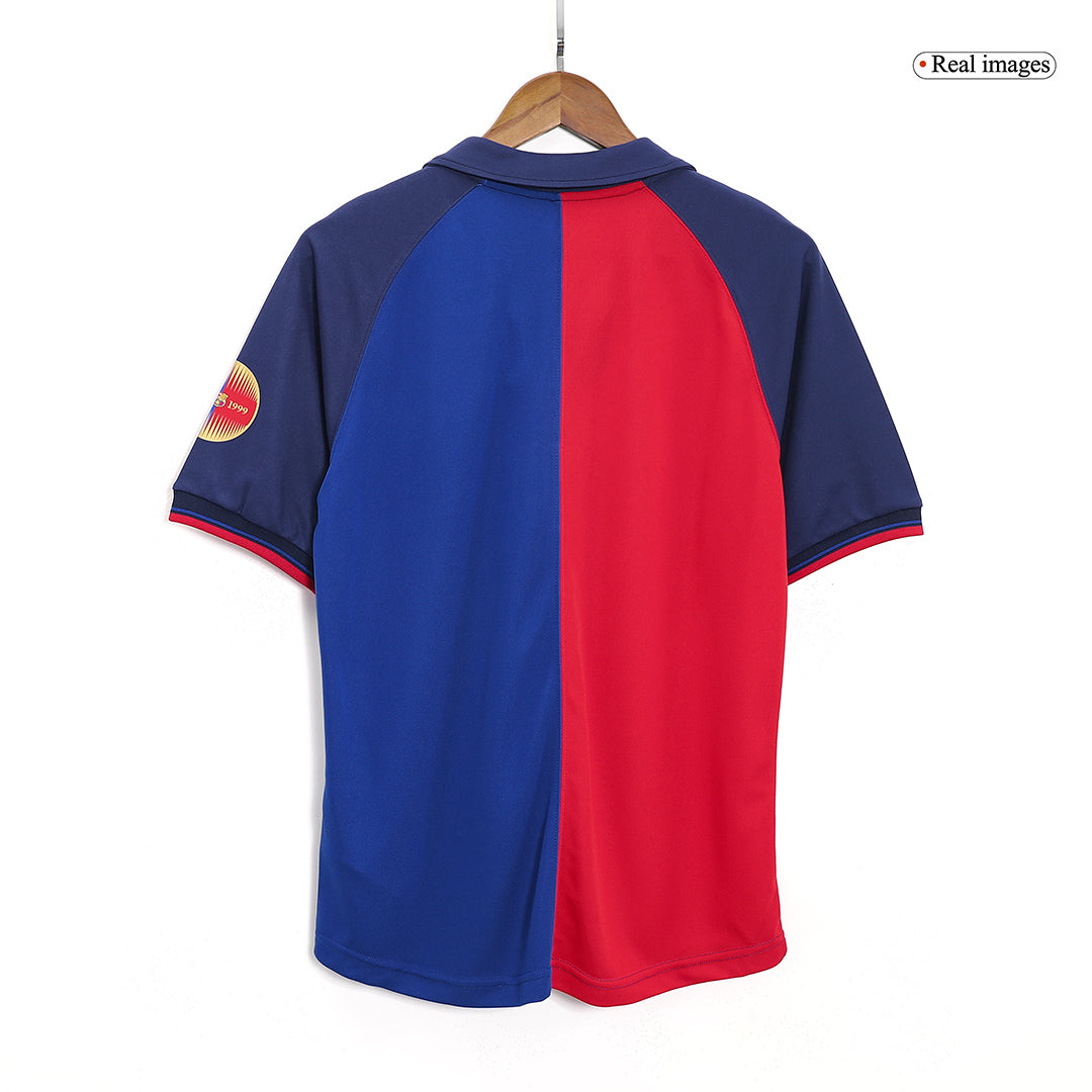 Retro Men's Barcelona 1999/00 Home Soccer Jersey
