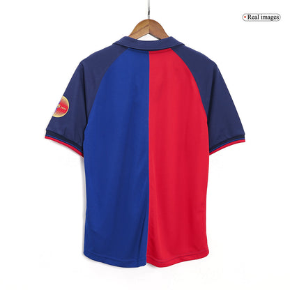 Retro Men's Barcelona 1999/00 Home Soccer Jersey