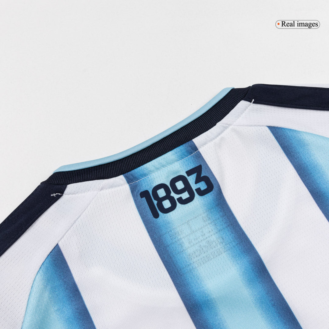 Kids Argentina World Cup 2026 Home Soccer Kit - J. ALVAREZ #9