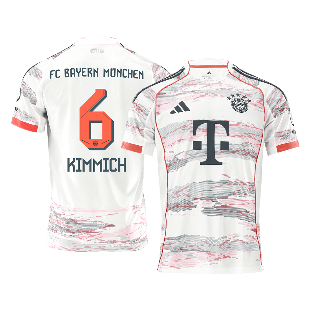 KIMMICH #6 Men's Bayern Munich 2025/26 Away Soccer Jersey