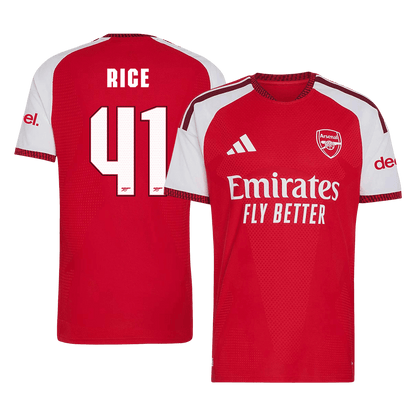 Arsenal 2026/27 Home Soccer Jersey - RICE #41 – UCL (Player Edition)