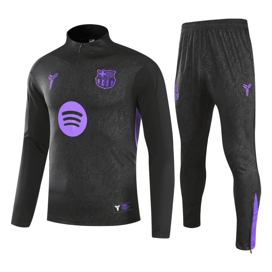 Barcelona 2025/26 Tracksuit Black