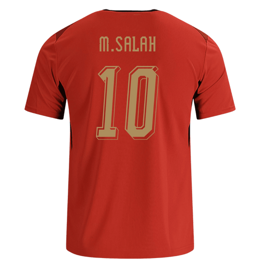 M.SALAH #10 Men's Egypt World Cup 2026 Home Soccer Jersey