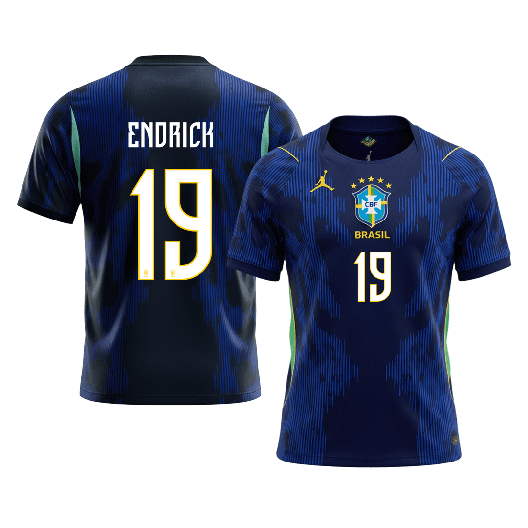 Brazil World Cup 2026 Away Soccer Jersey - ENDRICK #19