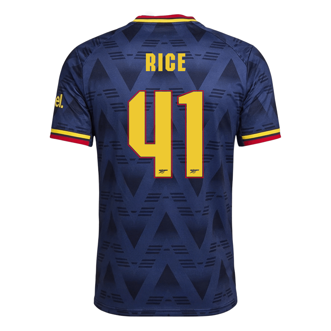 Arsenal 2026/27 Away Soccer Jersey - RICE #41 – UCL (Player Edition)