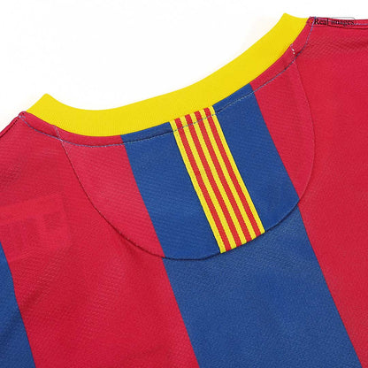 Retro MESSI #10 Men's Barcelona 2010/11 Home Soccer Jersey