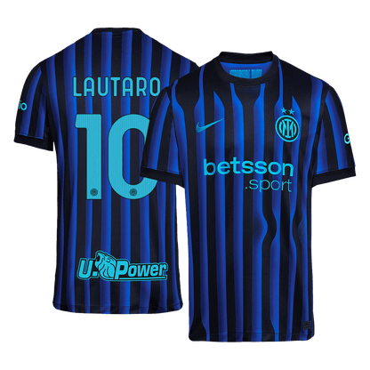 Inter Milan 2025/26 Home Soccer Jersey - LAUTARO #10