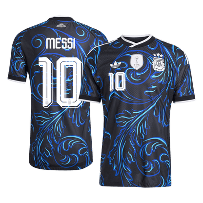 MESSI #10 Men's Argentina World Cup 2026 Player Version Away Soccer Jersey - Slim Fit