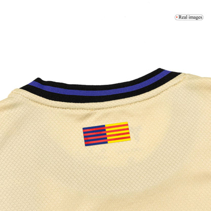 Kid's Barcelona 2025/26 Away Soccer Jersey Kit