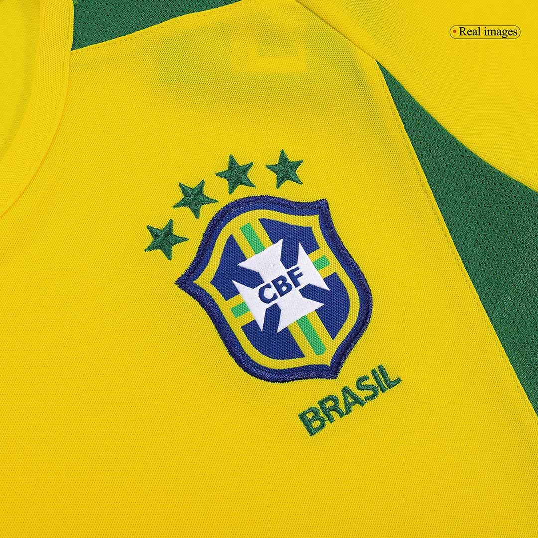 Brazil 2002/03 Retro Home Soccer Jersey - CAFU #2