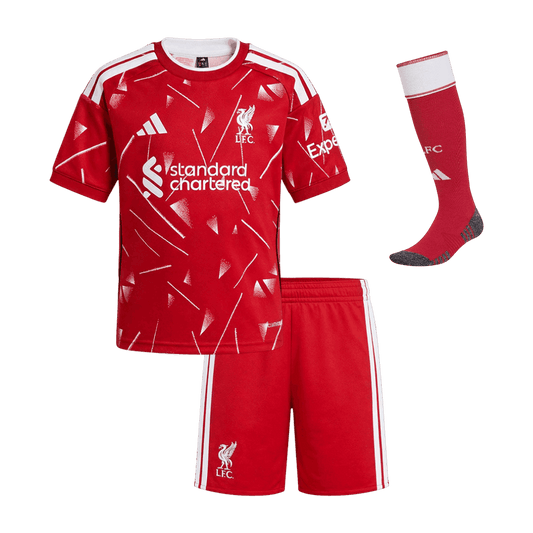 Kids Liverpool 2026/27 Home Soccer Full Kit