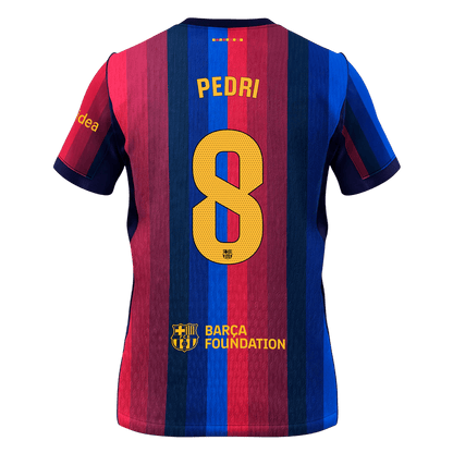 Barcelona 2026/27 Home Soccer Jersey - PEDRI #8
