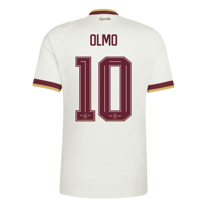 Spain World Cup 2026 Away Soccer Jersey - OLMO #10 - Champion Edition