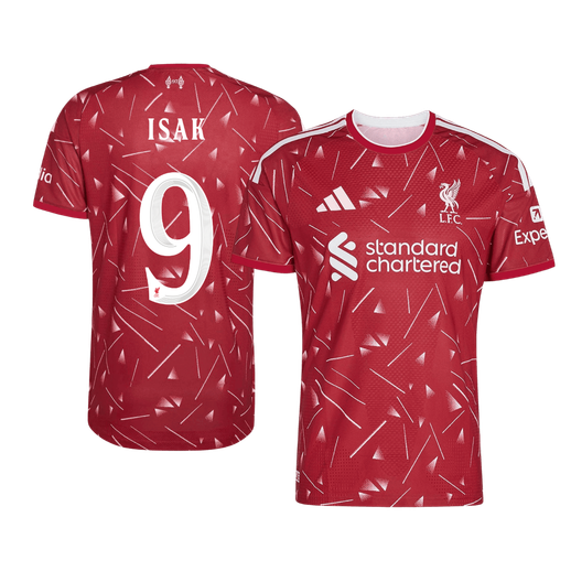 Liverpool 2026/27 Home Soccer Jersey - ISAK #9 – UCL (Player Edition)