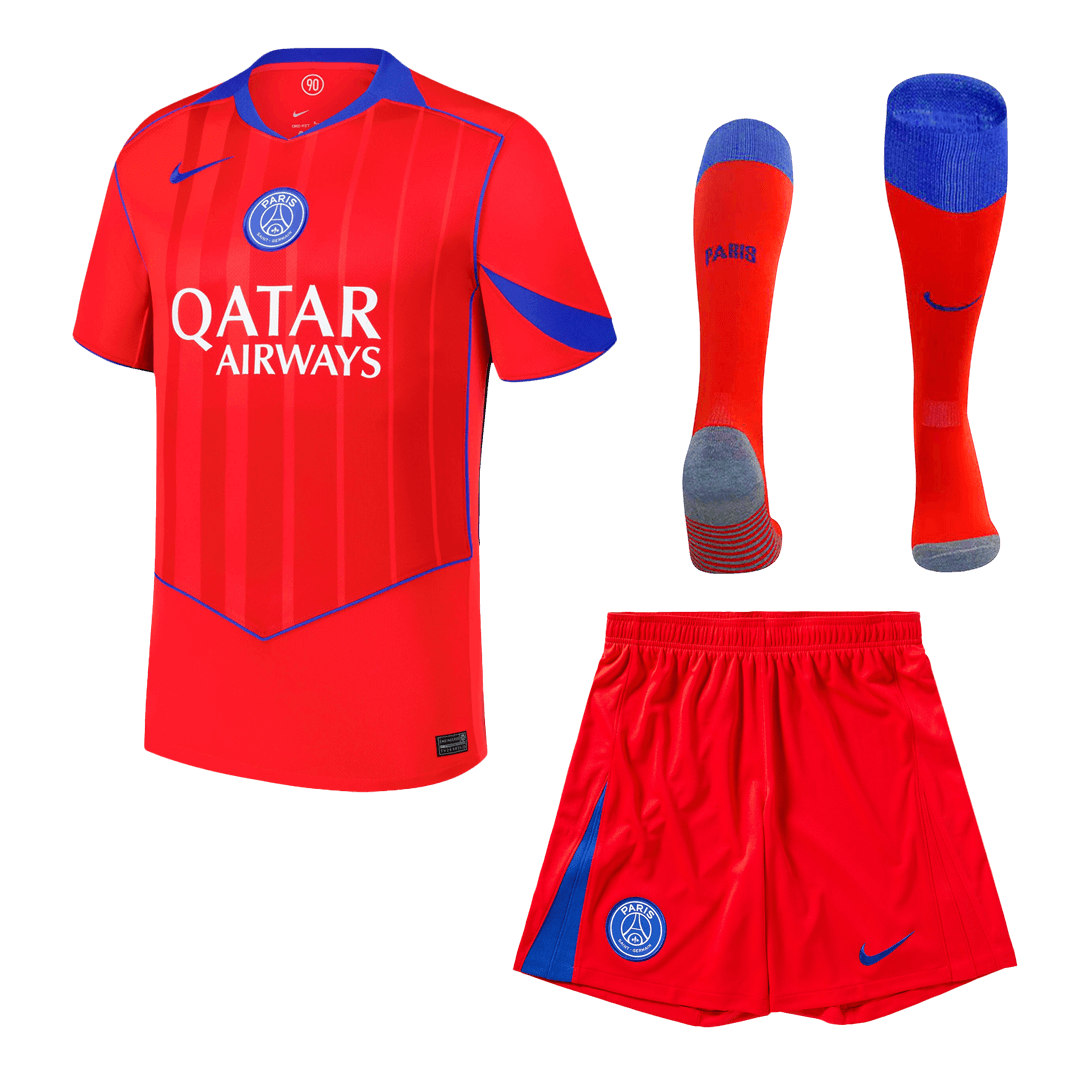 PSG 2025/26 Third Away Soccer Full Kit
