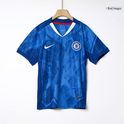 Kids Chelsea 2025/26 Home Soccer Kit