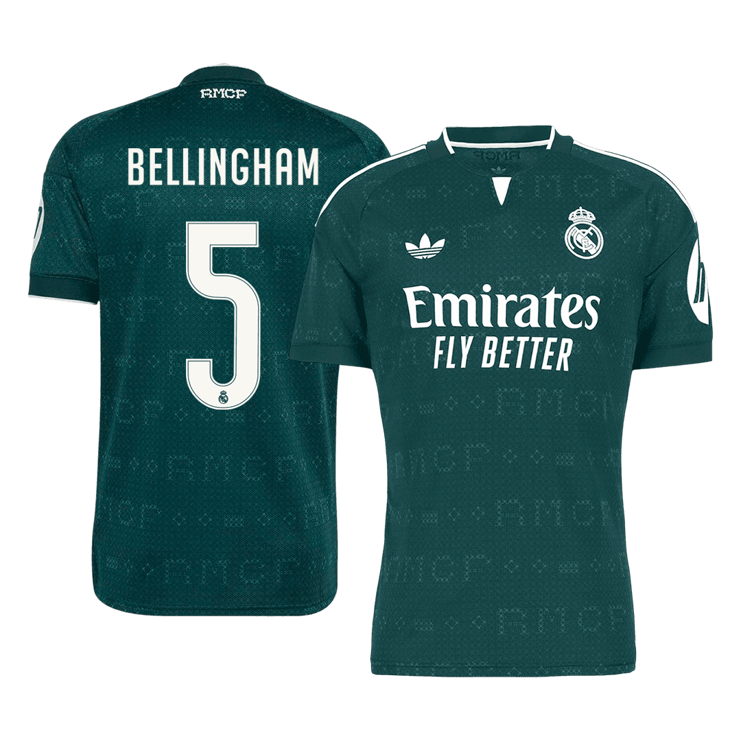 Real Madrid 2026/27 Away Soccer Jersey - BELLINGHAM #5