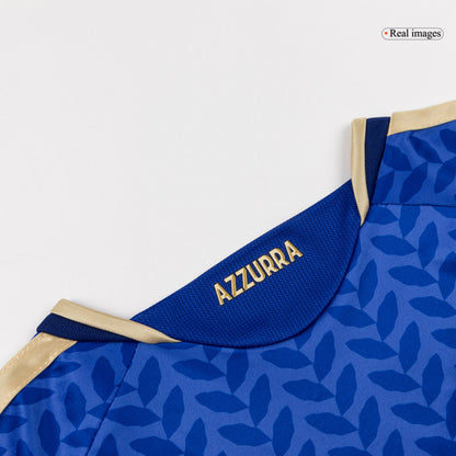 Italy World Cup 2026 Long Sleeve Home Soccer Jersey