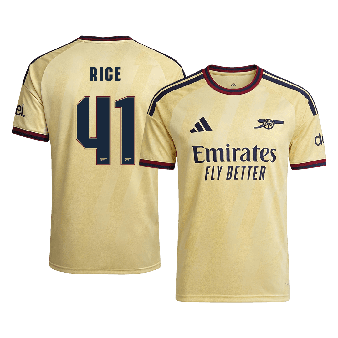 Arsenal 2026/27 Third Away Soccer Jersey - RICE #41 – UCL (Player Edition)
