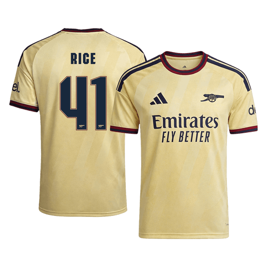 Arsenal 2026/27 Third Away Soccer Jersey - RICE #41 – UCL (Player Edition)