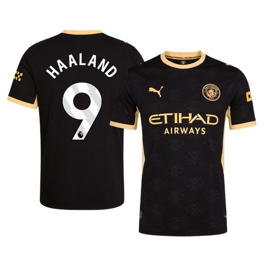 Manchester City 2026/27 Away Soccer Jersey - HAALAND #9 (Player Edition)