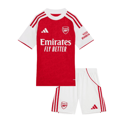 Kids Arsenal 2025/26 Home Soccer Kit
