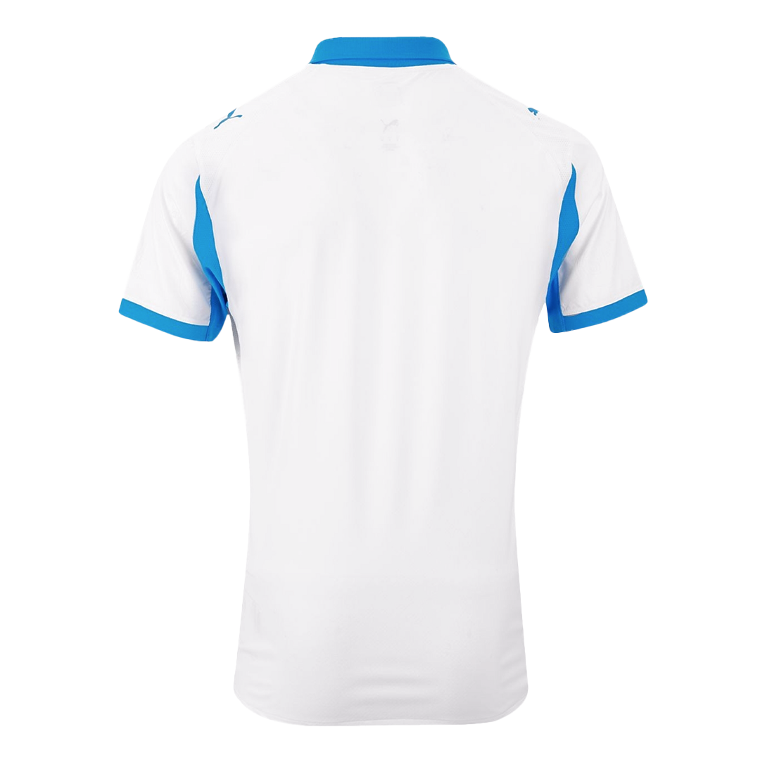Men's Marseille 2025/26 Player Version Home Soccer Jersey - Slim Fit