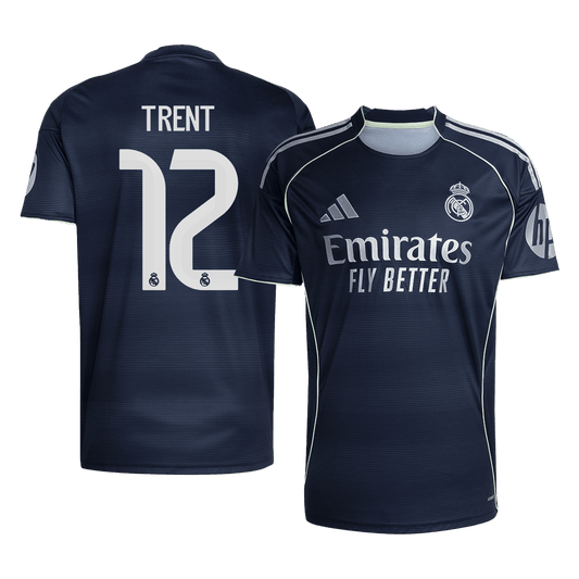 Real Madrid 2025/26 Away Soccer Jersey - TRENT #12