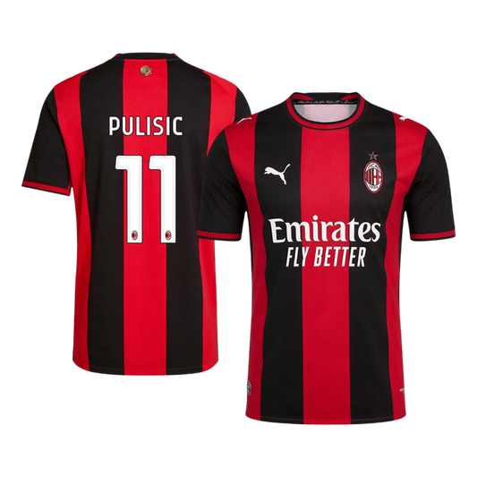 AC Milan 2026/27 Home Soccer Jersey - PULISIC #11 (Player Edition)