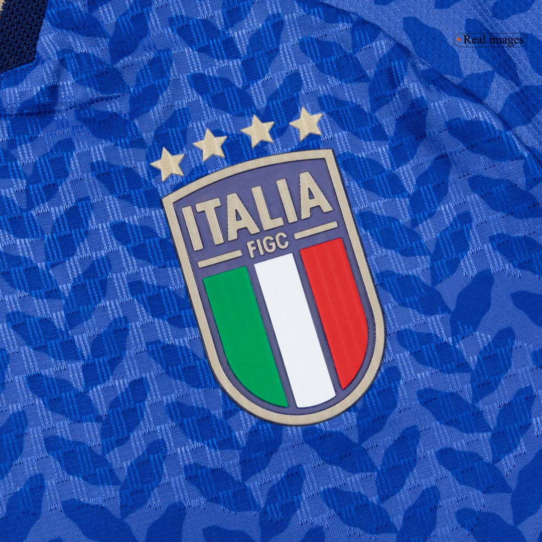 Men's Italy World Cup 2026 Player Version Home Soccer Jersey - Slim Fit