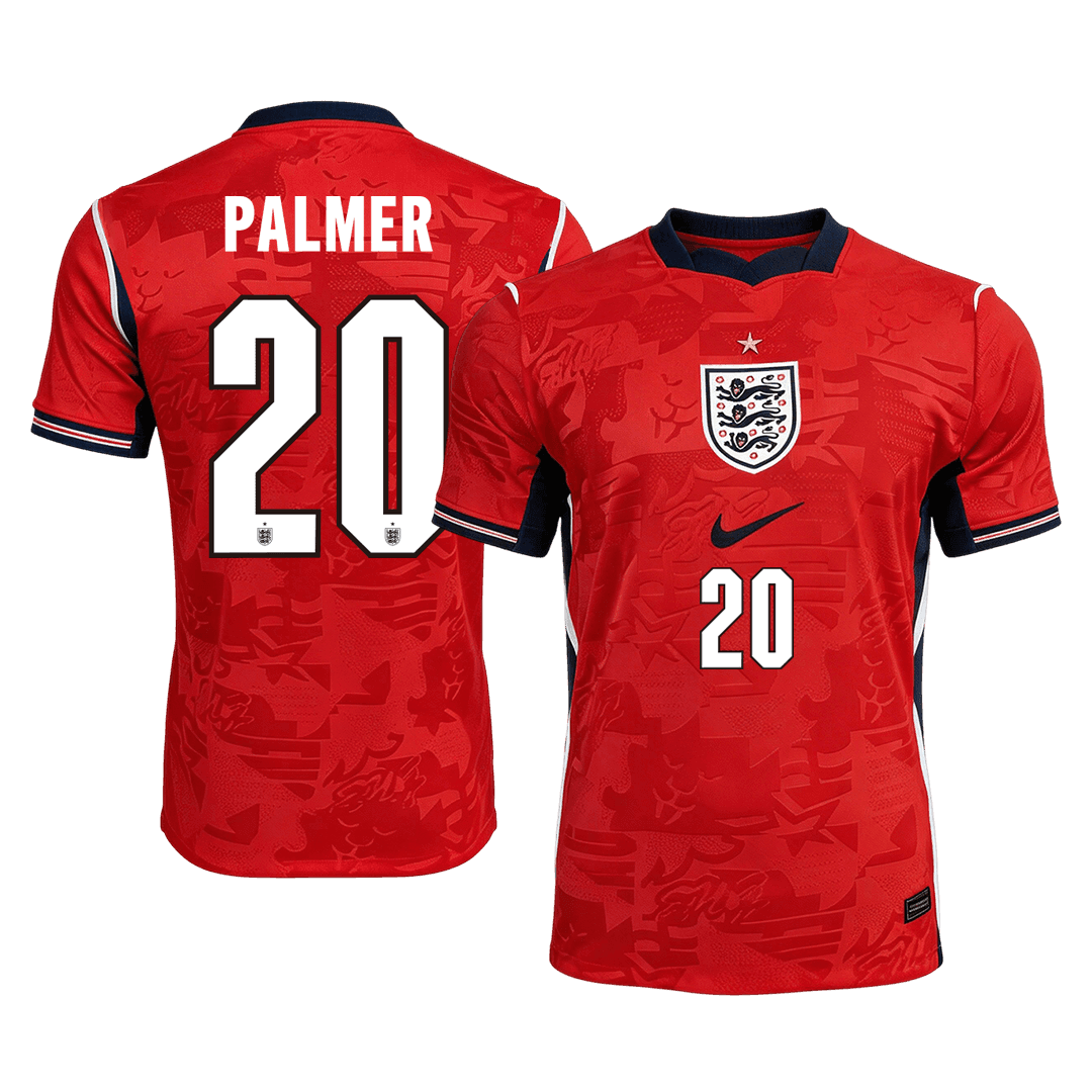 England World Cup 2026 Away Soccer Jersey - PALMER #20