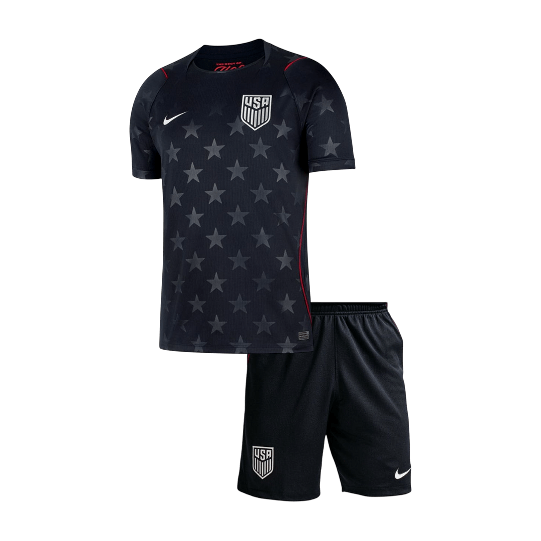 Kid's USA World Cup 2026 Away Soccer Jersey Kit
