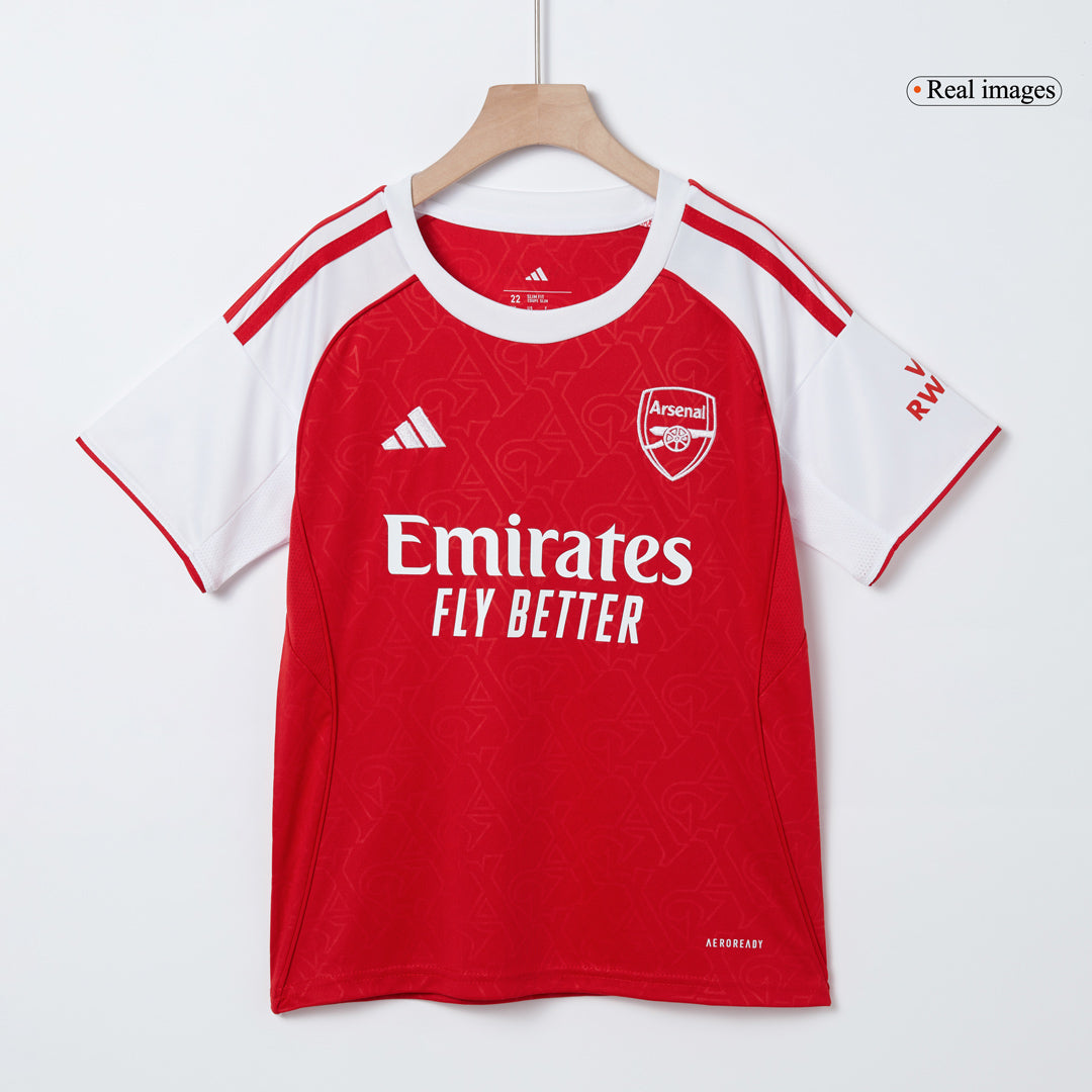 Kids Arsenal 2025/26 Home Soccer Kit