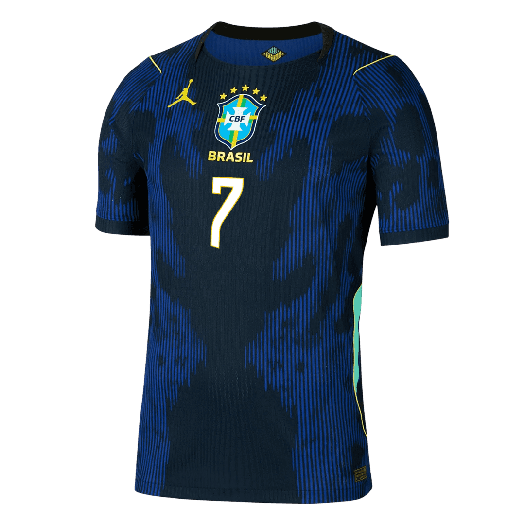 Brazil World Cup 2026 Away Soccer Jersey - VINI JR. #7 (Player Edition)