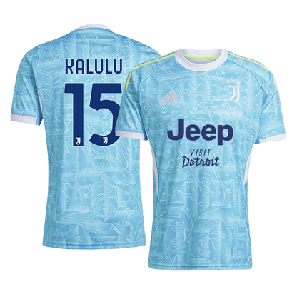 Juventus 2025/26 Away Soccer Jersey - KALULU #15