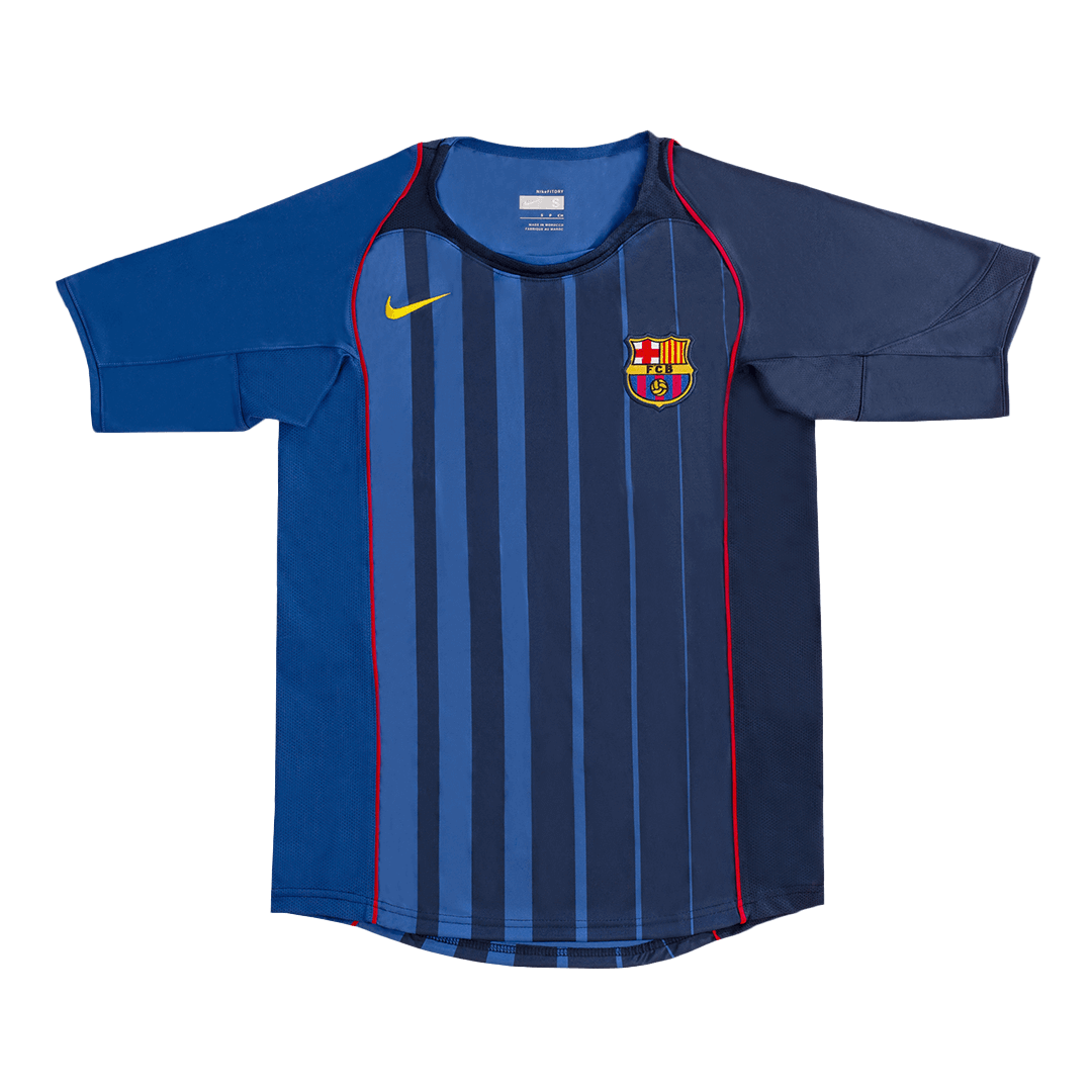 Barcelona 2004/05 Retro Away Soccer Jersey