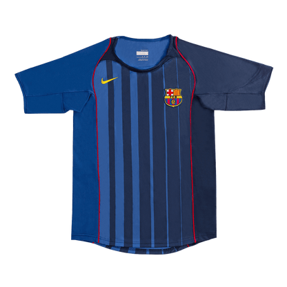 Barcelona 2004/05 Retro Away Soccer Jersey