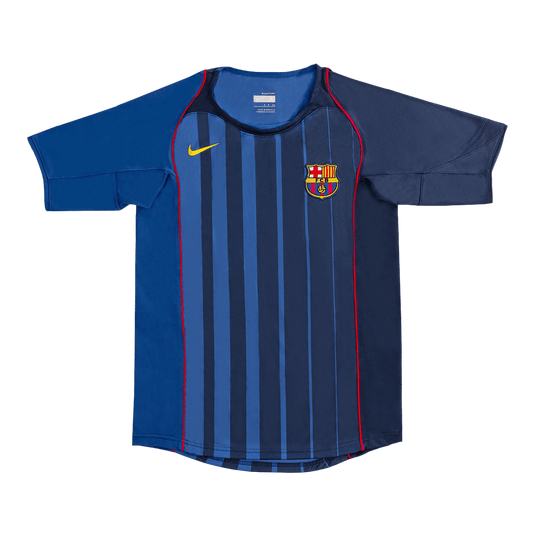 Barcelona 2004/05 Retro Away Soccer Jersey