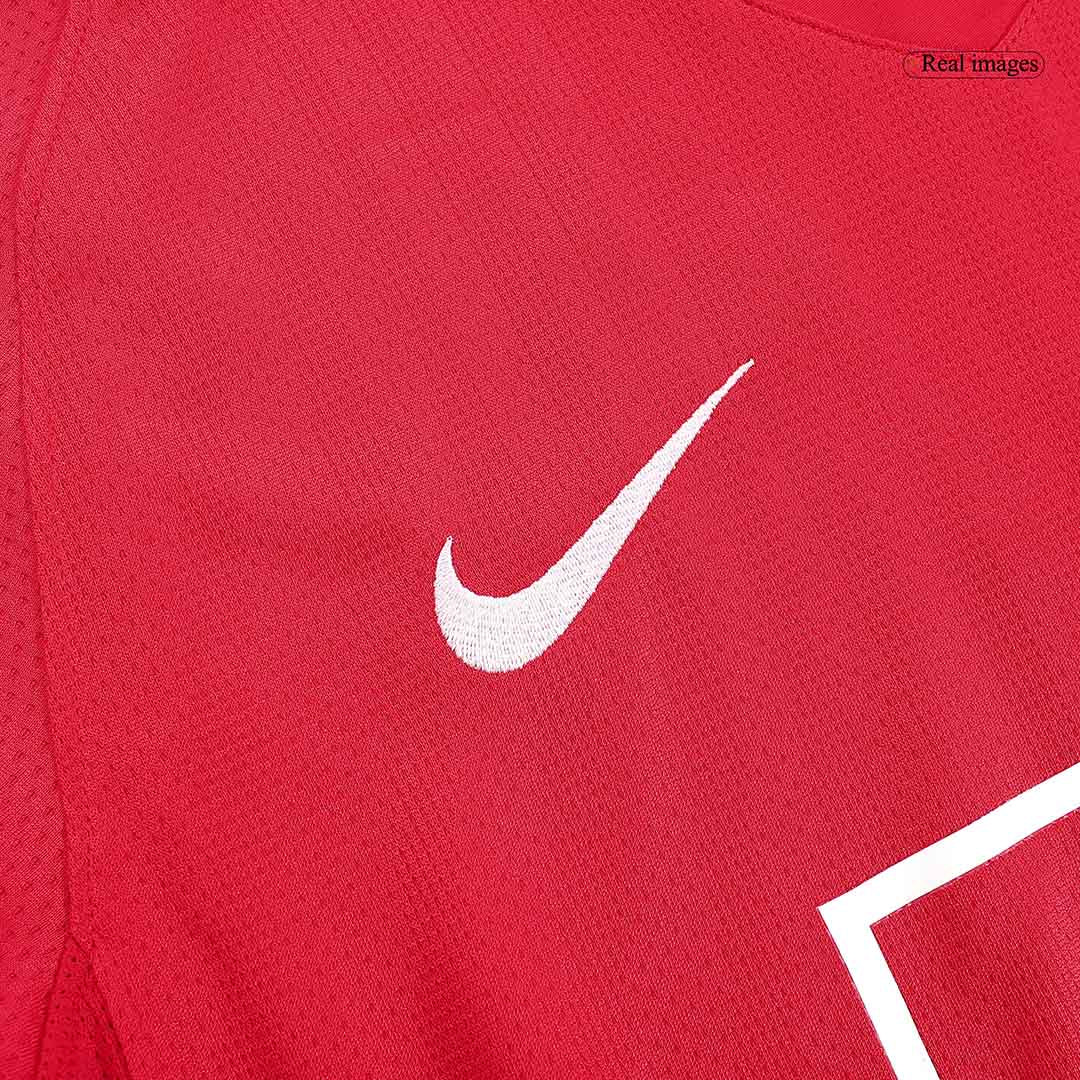 Retro Men's Manchester United 2007/08 Home Long Sleeve Soccer Jersey