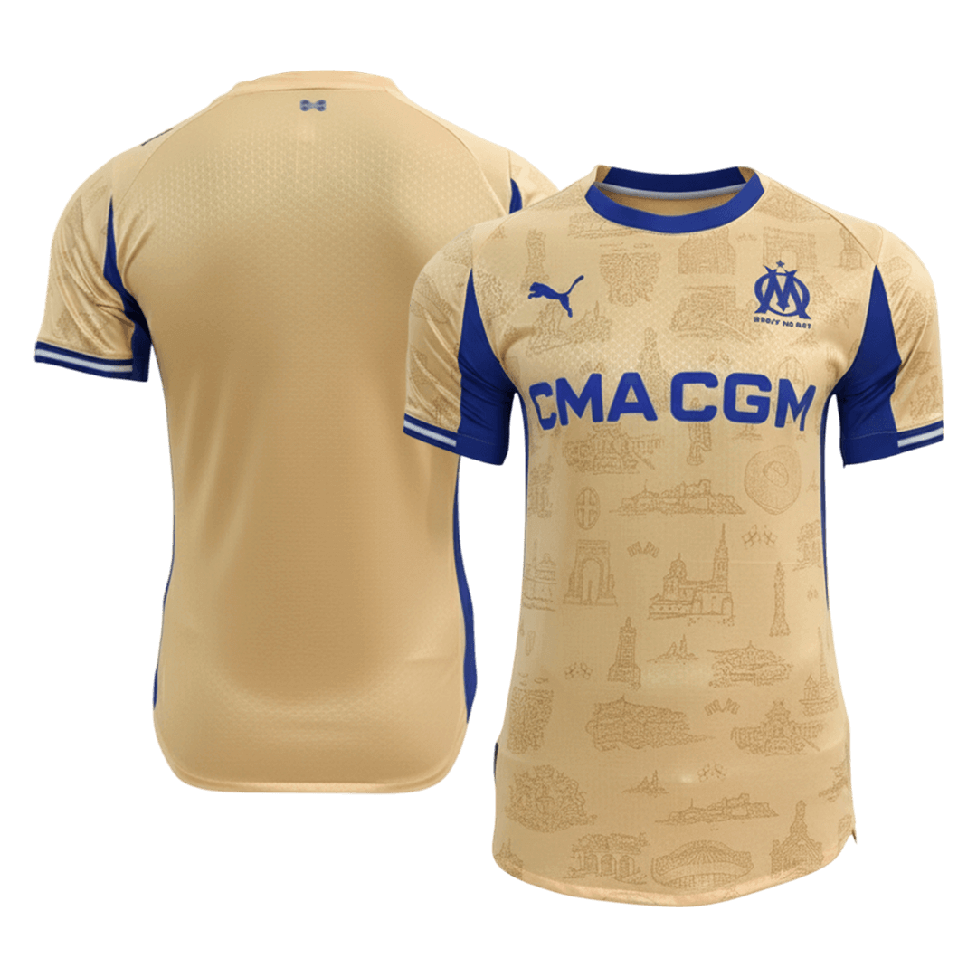 Marseille 2025/26 Fourth Away Soccer Jersey (Player Edition)