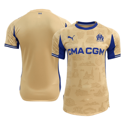 Marseille 2025/26 Fourth Away Soccer Jersey (Player Edition)