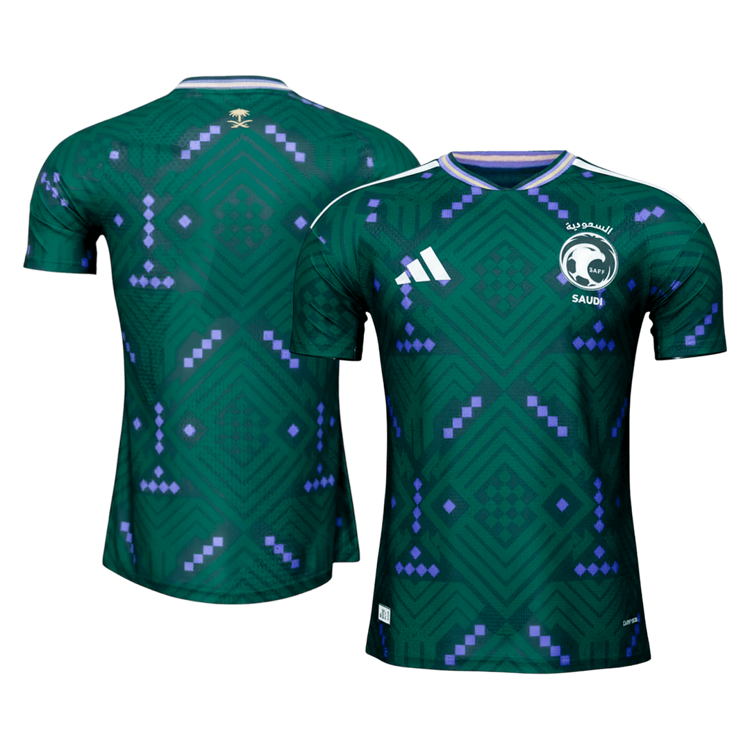 Men's Saudi Arabia World Cup 2026 Player Version Home Soccer Jersey - Slim Fit