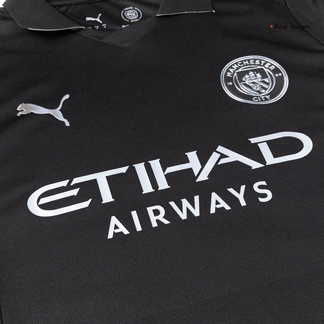 Men's Manchester City 2025/26 Away Soccer Jersey Kit